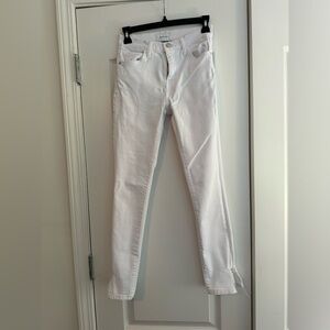 Current/ Elliot white jeans
